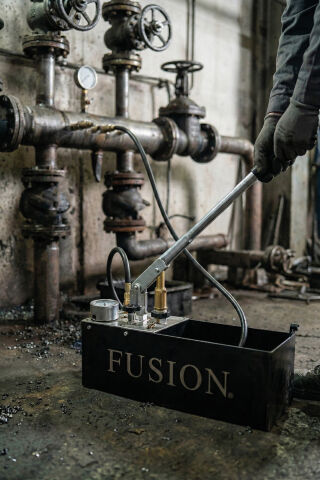 Fusion FSTP60 Test Pompası 60Bar/12Lt - Çelik Gövde ve Pirinç Piston