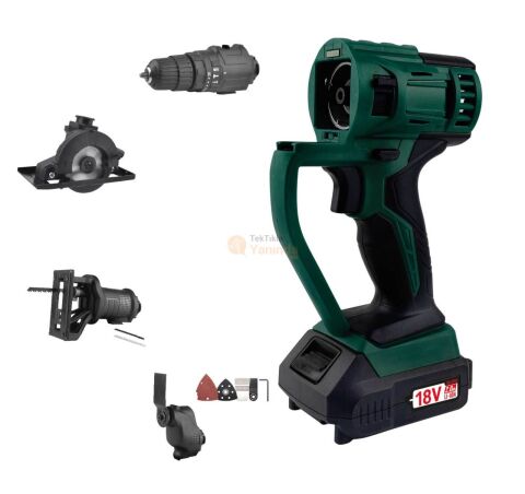 Klpro Şarjlı Multi Set 18V 2.0Ah. Klms18-20