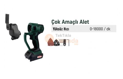 Klpro Şarjlı Multi Set 18V 2.0Ah. Klms18-20