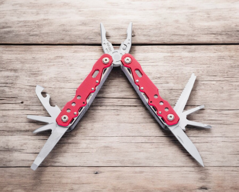 Vip-Tec VT875190 9 Parça Multi Fonksiyonel Çakı/Pense Seti