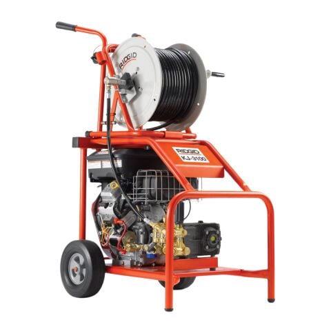 Rıdgıd 37413 KJ-3100 Su Jeti Kanal Açma/Temizleme Makinesi