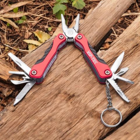 Vip-Tec VT875191 9 Parça Multi Fonksiyonel Mini Çakı/Pense Seti