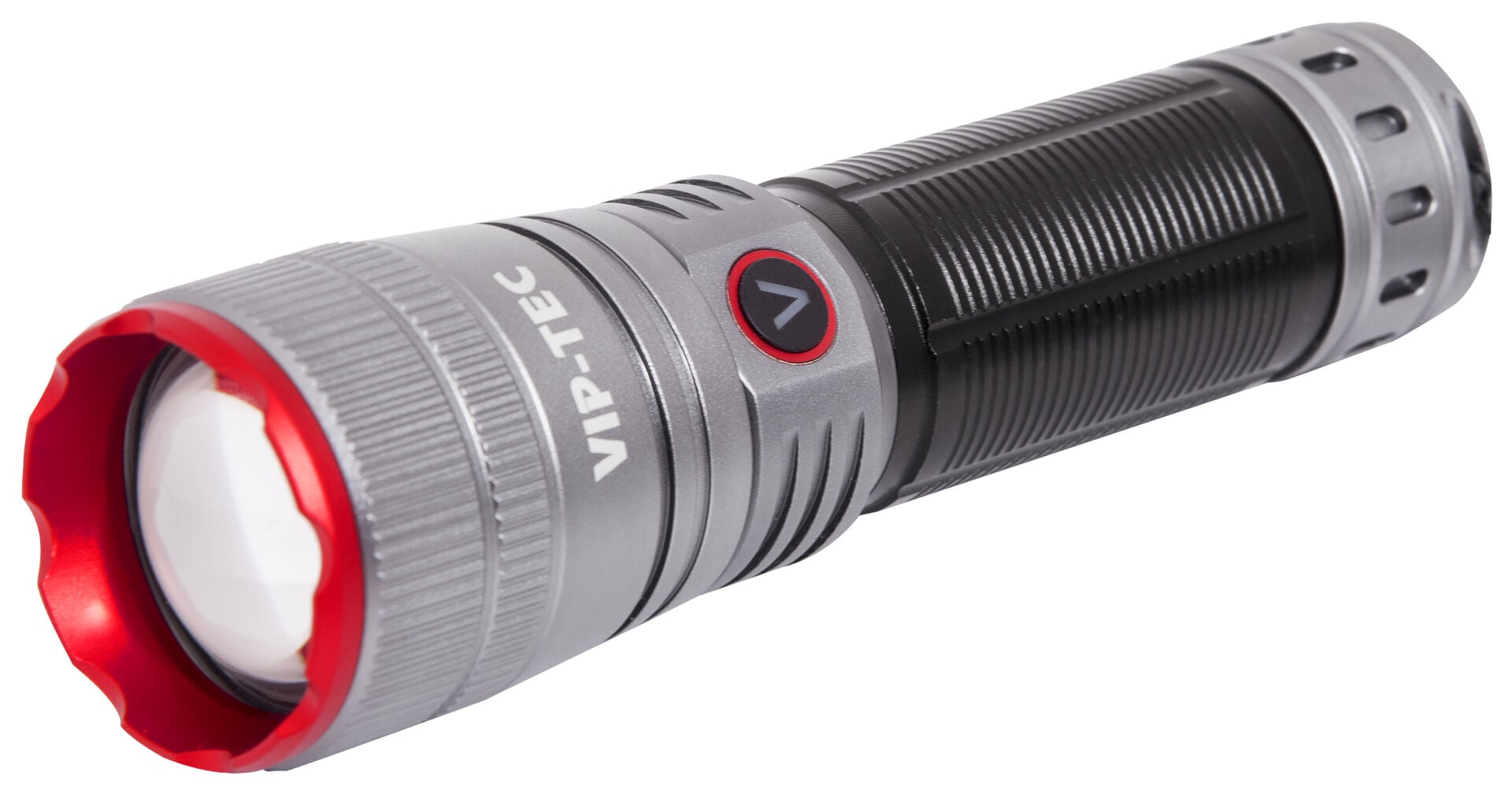 VIP-TEC VT891207 Şarjlı El Feneri 1000 Lümen 800m Uzun Menzil Type-C Alüminyum Outdoor Fener