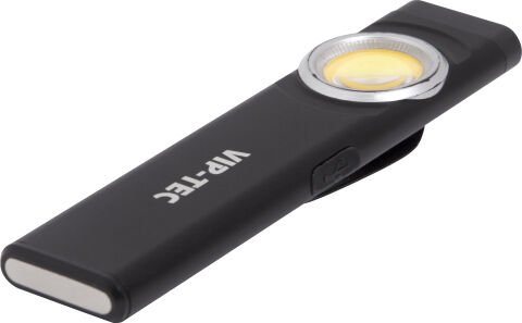 VIP-TEC VT891210 Slim Şarjlı Cep Feneri 500 Lümen Manyetik COB LED Type-C