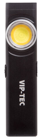 VIP-TEC VT891210 Slim Şarjlı Cep Feneri 500 Lümen Manyetik COB LED Type-C
