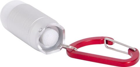 VIP-TEC VT891212 Mini El Feneri 25 Lümen Anahtarlık Karabinalı Alüminyum