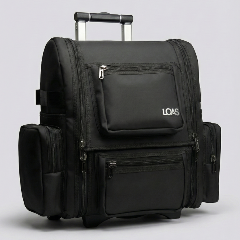 Loas LSTCT39-T Tekerlekli Plastik Tabanlı Endüstriyel Alet Taşıma Çantası Çekçek Tip