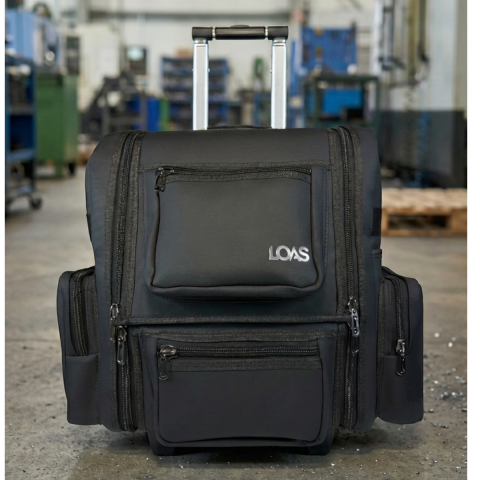 Loas LSTCT39-T Tekerlekli Plastik Tabanlı Endüstriyel Alet Taşıma Çantası Çekçek Tip