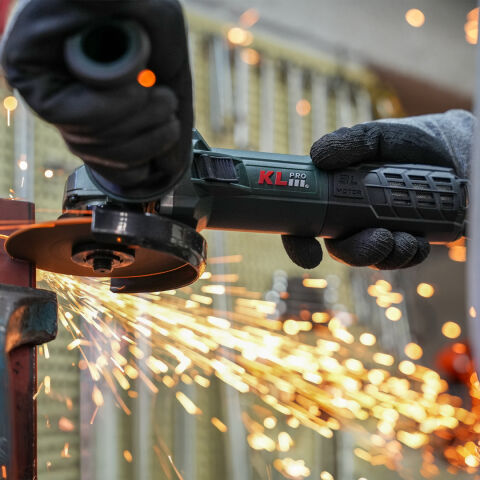 Klpro KLAT12506B 1550W 125mm Kömürsüz Avuç İçi Taşlama