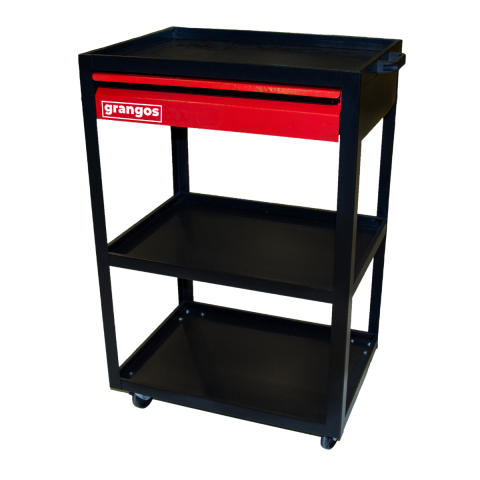 Grangos GRSA01 Tek Çekmeceli Rulmanlı Servis Arabası