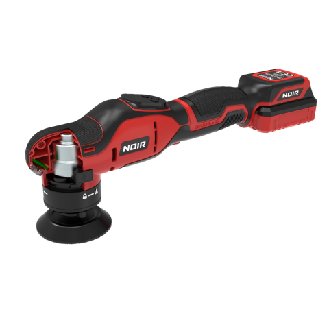 Noir NR PS 75 12-EC 12V/5Ah. Şarjlı Profesyonel 3 Başlıklı Mini Polisaj Makinesi