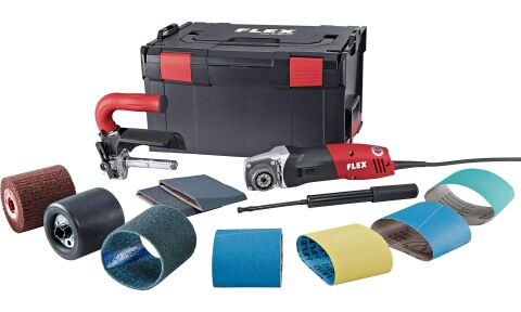 Flex BSE14-3100SET 1400W Satina Zımparalama Makinesi Seti