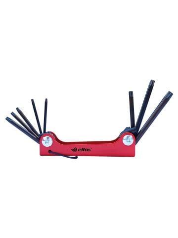 Eltos CAT-008 8 Parça Çakı Tip Torx Allen Seti