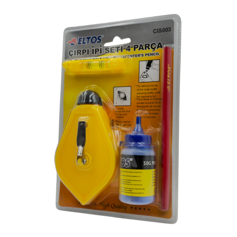 Eltos CIS003 4 Parça Mavi Renk Çırpı İpi Seti