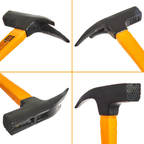 Ingco HRH60028 600gr Fiberglas Saplı Çatıcı Çekici 33cm