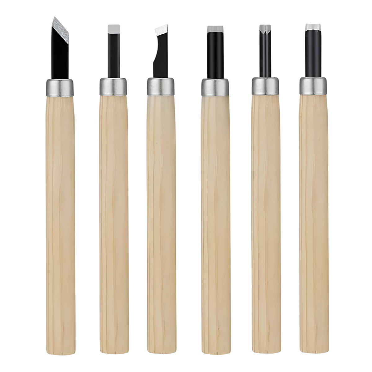 Fixonic Sakata WD1007 6 Parça Mini Ahşap Oyma Seti