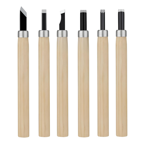 Fixonic Sakata WD1007 6 Parça Mini Ahşap Oyma Seti