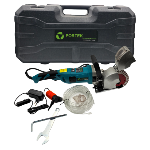 Fixonic Portek PRT001 2700W 5 Adet Elmas Diskli Kanal/Oluk Açma Makinesi