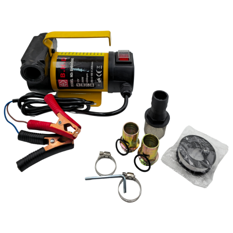 Fixonic B.H.D. BHD00696 12V Kendinden Emişli Taşınabilir Yakıt/Sıvı Yağ Aktarma Mazot Pompası