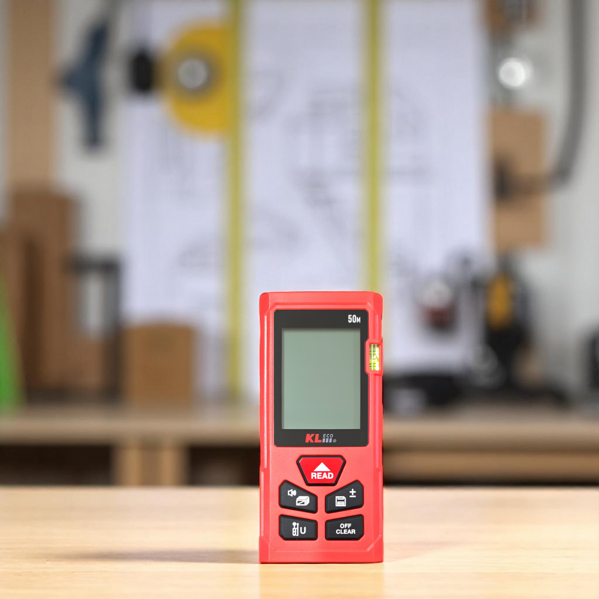Kleco KE50LM 50 Metre Lazer Mesafe Ölçer/Lazer Metre