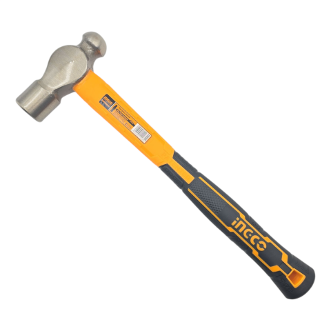 Ingco HBPH88032 32oz/900gr Endüstriyel Fiberglas Saplı Bilyeli Çekiç/Bombe Başlı Çekiç