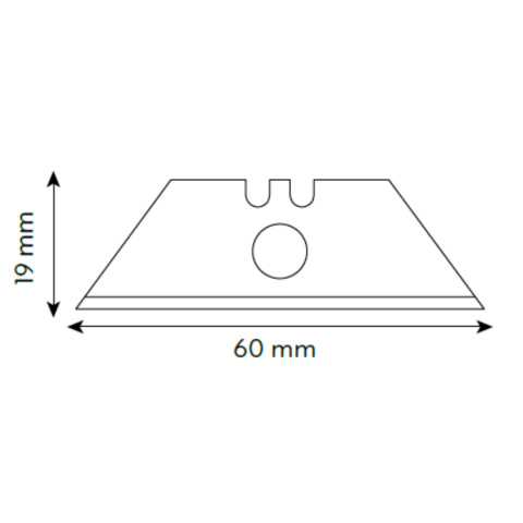 VIP-TEC Profesyonel Güvenlikli/Halıcı Metal Maket Bıçağı