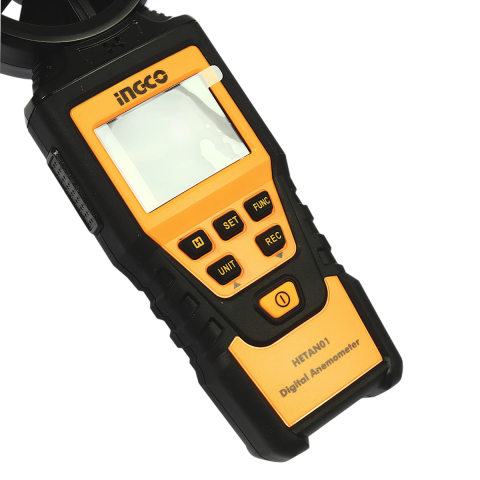 Ingco HETAN01 Dijital Ekranlı Anemometre Rüzgar Ölçer (Rüzgar/Hava Hızı Ölçme Aleti)
