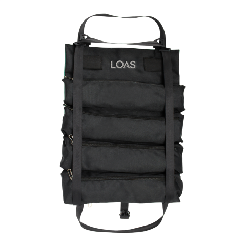 Loas LSTCT08-K Katlanabilir Profesyonel Ağır Hizmet Tipi Bez Alet Çantası