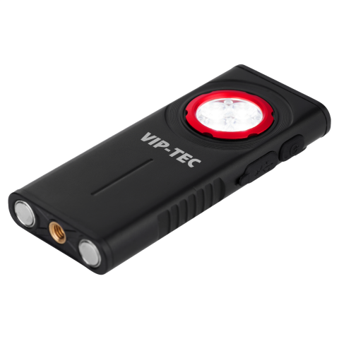 Vip-Tec VT891203 1000 Lümen Şarjlı Alüminyum Gövde  Slim Cep Feneri