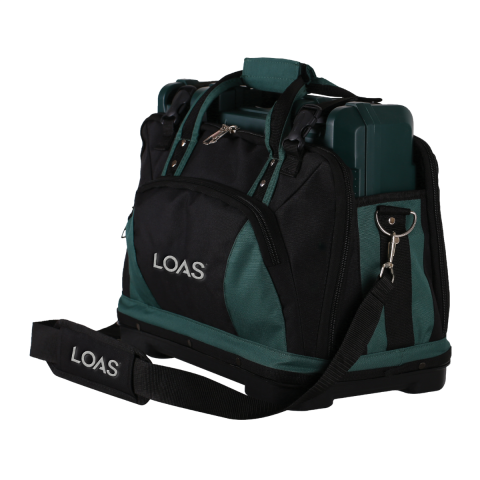 Loas LSTCT35-PT Plastik Tabanlı Yarı Açık Alet Taşıma Çantası, Profesyonel Ağır Hizmet Tipi