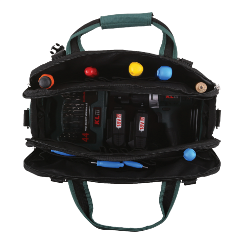 Loas LSTCT35-PT Plastik Tabanlı Yarı Açık Alet Taşıma Çantası, Profesyonel Ağır Hizmet Tipi