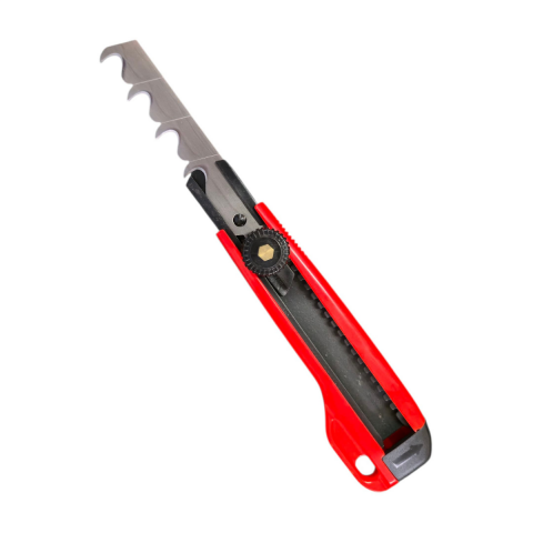 VIP-TEC VT875105VH Profesyonel Plastik Vidalı Kanca Tip Maket Bıçağı 18mm