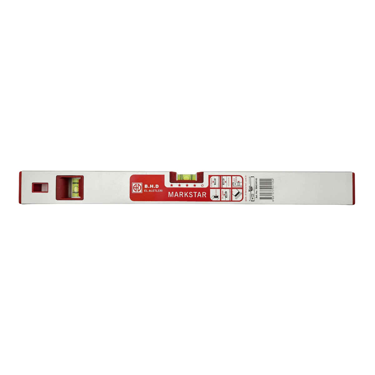 Fixonic B.H.D BHD00145 50cm Alüminyum Mıknatıslı Su Terazisi