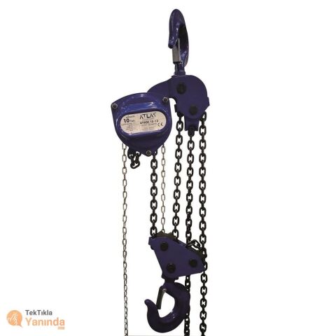 ATLASPRO ATSOC105 HS-C Köşeli, Yük Emniyetli Ceraskal 10 Ton 5M