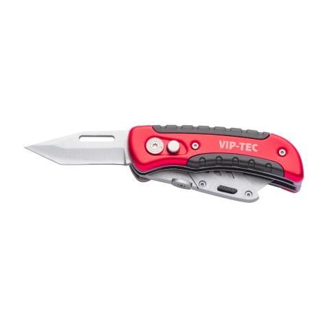 Vip-Tec VT875159 Çift Fonksiyonlu Metal Katlanır Bıçak