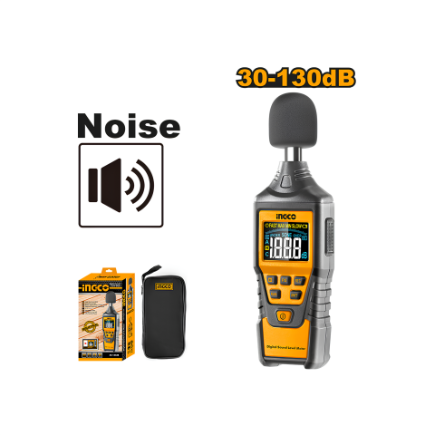 Ingco HETSL01 Dijital Ekranlı Endüstriyel Dijital Ses Seviye Ölçer